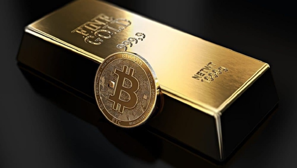 report coinbase bitcoin/oro